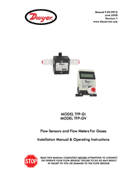 Thumbnail of document Manual - TFP-GI Gas Turbine Flow Meter